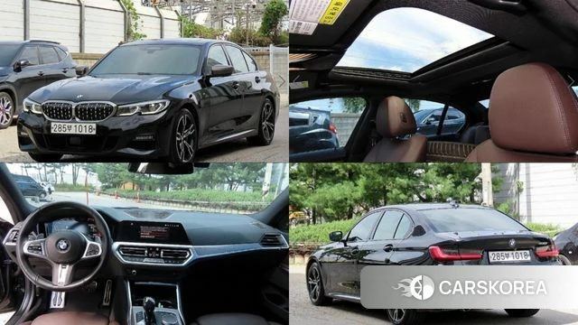 BMW 3 Series (G20) 2019 Черный из Кореи