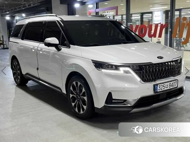 Kia Carnival 4th generation 2021 Белый из Кореи