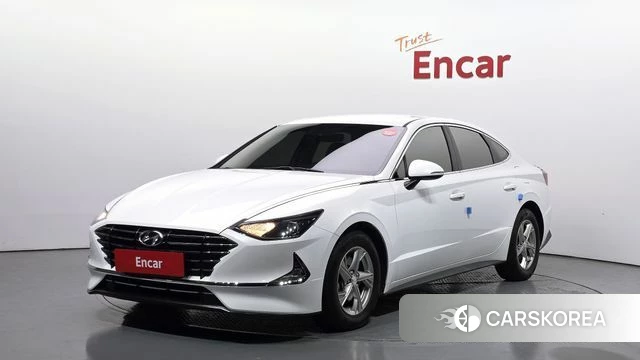 Hyundai Sonata (DN8) 2019 Белый из Кореи