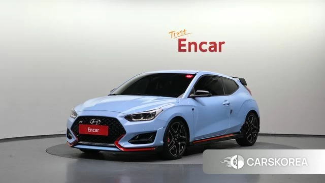 Hyundai Veloster (JS) 2022 Небесно-голубой из Кореи
