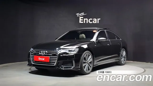 Audi A6 (C8) 2022 Черный из Кореи