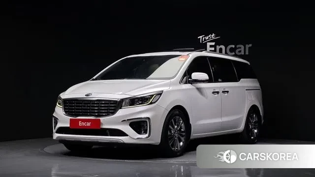 Kia The New Carnival 2018 Белый из Кореи
