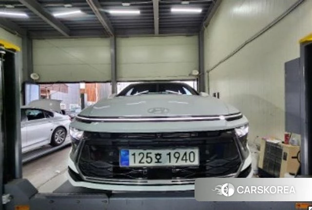 Hyundai Sonata D Edge (DN8) 2024 Белый из Кореи