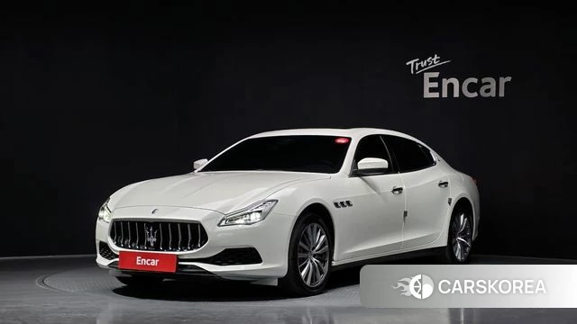 Maserati Quattroporte 2020 Белый из Кореи