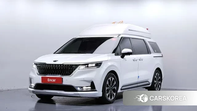 Kia Carnival 4th generation 2021 Белый из Кореи