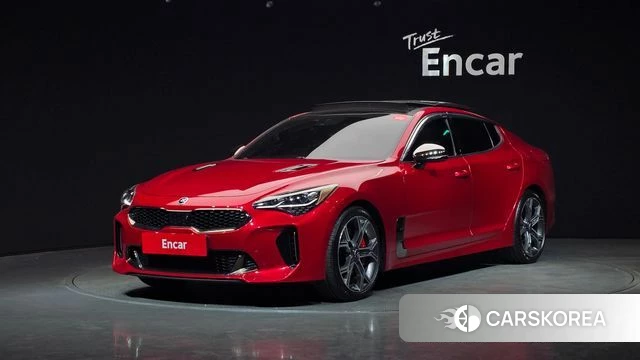 Kia Stinger 2019 Красный из Кореи