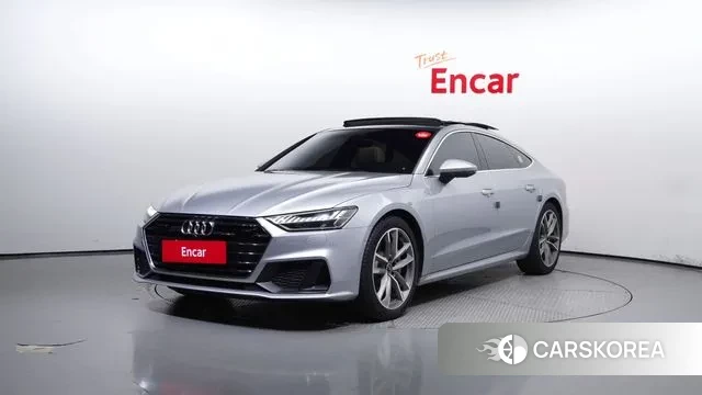 Audi A7 (4K) 2021 Серебряный из Кореи