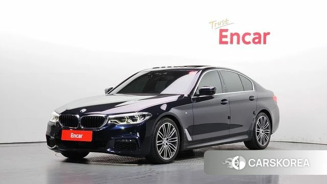 BMW 5 Series (G30) 2019 Черный из Кореи