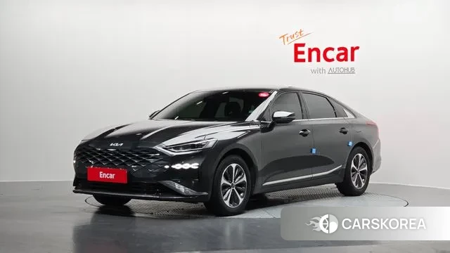 Kia K8 Hybrid 2023 Серый из Кореи