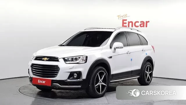Chevrolet (GM Daewoo) Captiva 2018 Белый из Кореи