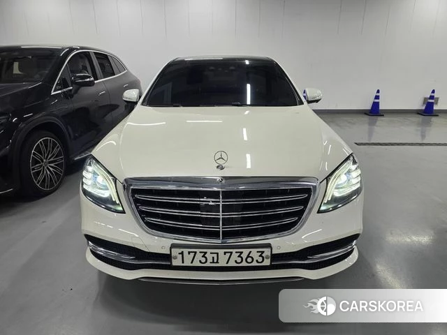 Mercedes-Benz S-Class W222 2020 Белый из Кореи