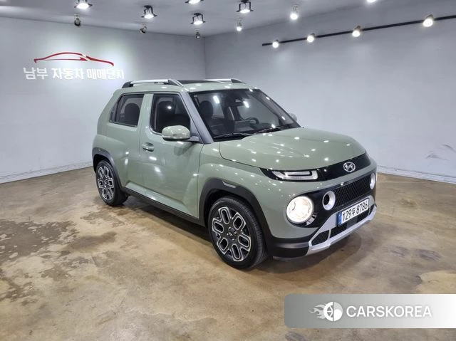 Hyundai Casper 2021 Светло-зеленый из Кореи