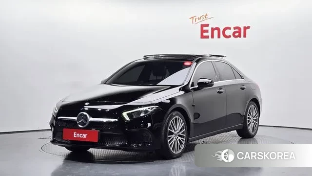 Mercedes-Benz A-Class W177 2021 Черный из Кореи
