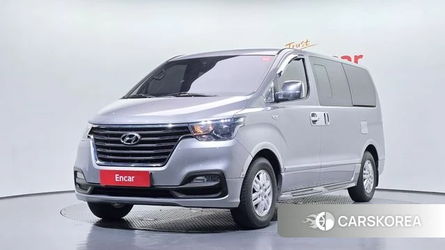 Hyundai The New Grand Starex 2018 Серебристо-серый из Кореи