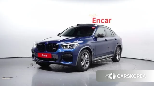 BMW X4 (G02) 2021 Синий из Кореи