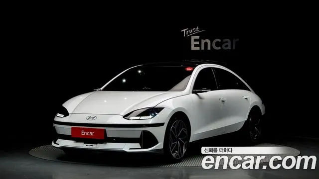 Hyundai Ionic 6 2022 Белый из Кореи