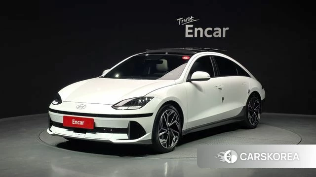 Hyundai Ionic 6 2022 Белый из Кореи