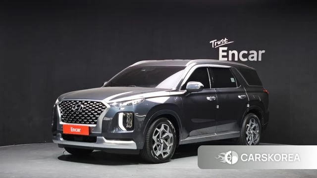 Hyundai Palisade 2021 Серый из Кореи