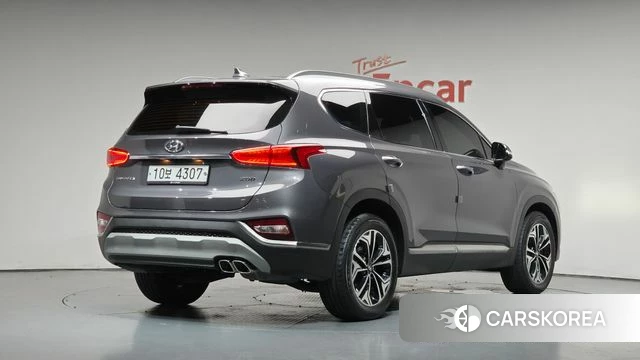 Hyundai Santa Fe TM 2018 Серый из Кореи