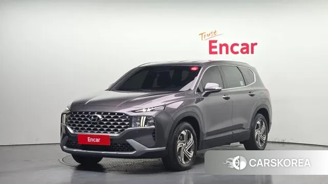 Hyundai The New Santa Fe 2022 Серый из Кореи