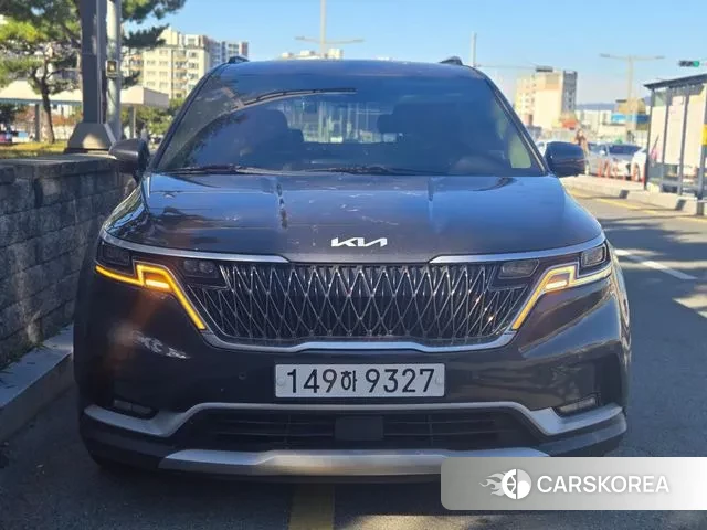 Kia Carnival 4th generation 2021 Серый из Кореи