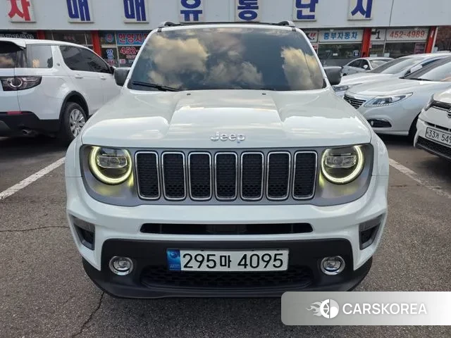 Jeep Renegade 2021 Белый из Кореи