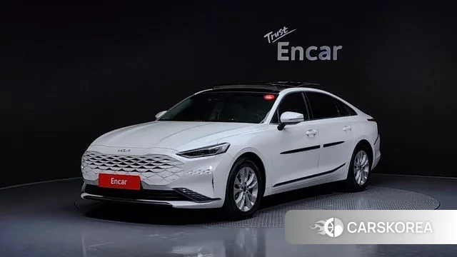 Kia K8 2022 Белый из Кореи