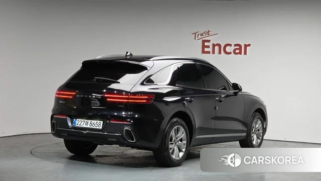 Genesis GV70 2021 Черный из Кореи