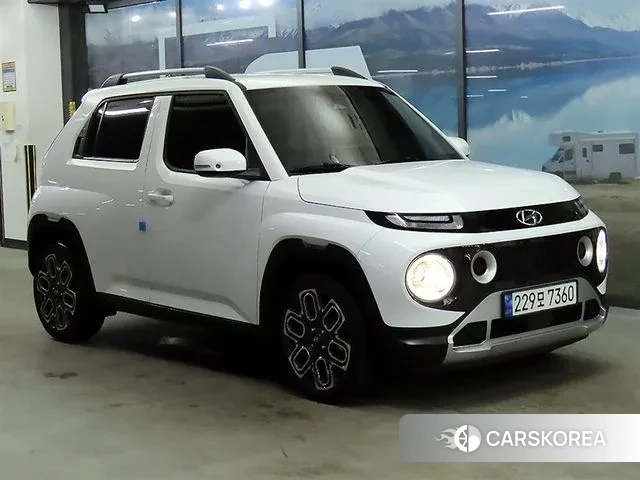 Hyundai Casper 2023 Белый из Кореи
