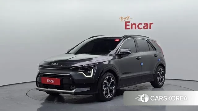 Kia Di Ol Nu Niro 2023 Серый из Кореи