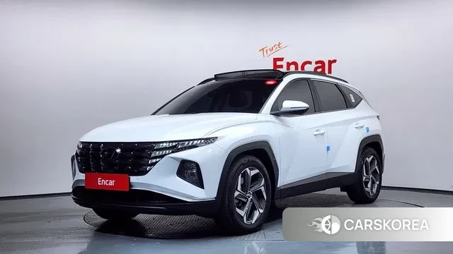 Hyundai Tucson (NX4) 2021 Белый из Кореи