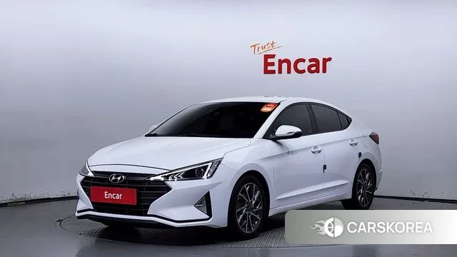 Hyundai The New Avante AD 2019 Белый из Кореи