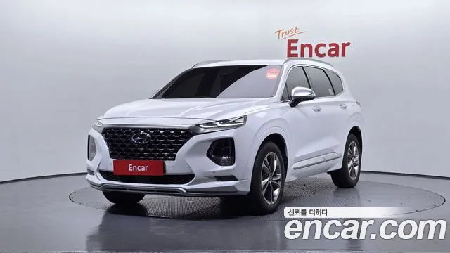 Hyundai Santa Fe TM 2019 Белый из Кореи