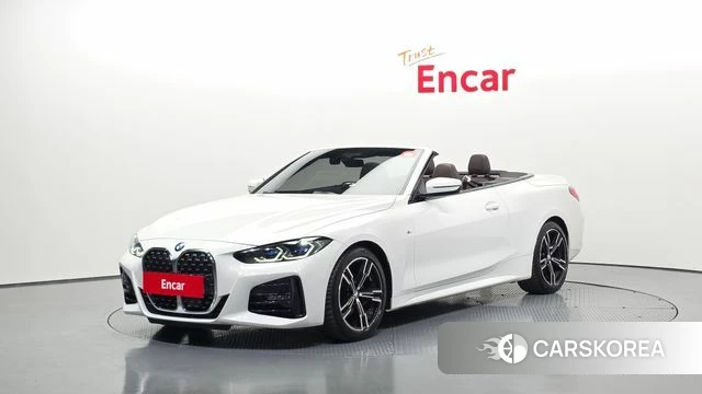 BMW 4 Series (G22) 2022 Белый из Кореи