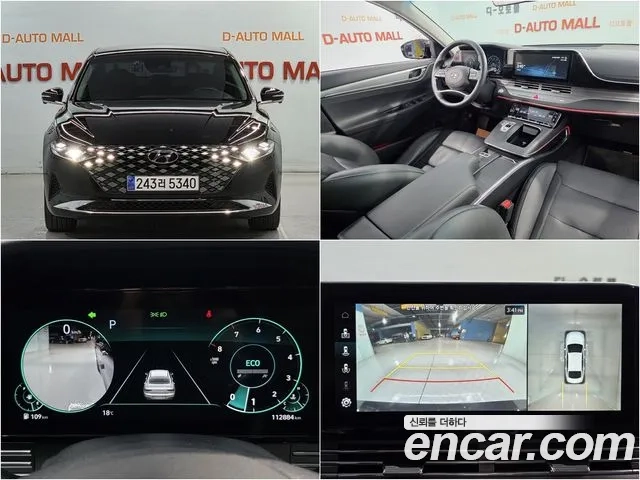 Hyundai The New Grandeur IG 2021 Черный из Кореи