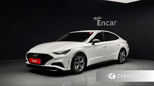 Hyundai Sonata (DN8) 2021 Белый из Кореи