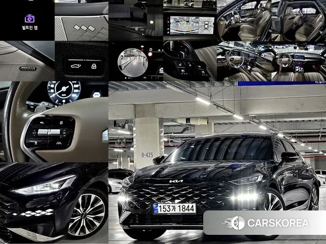 Kia K8 2023 Черный из Кореи