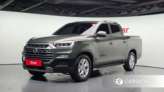 Ssangyong The New Rexton Sports Cannes 2024 Зеленый из Кореи