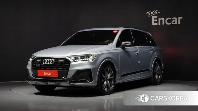 Audi Q7 (4M) 2023 Серебристо-серый из Кореи