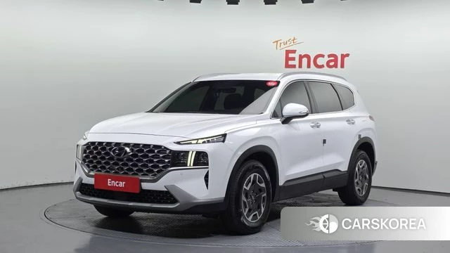 Hyundai The New Santa Fe 2022 Белый из Кореи