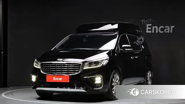Kia The New Carnival 2019 Черный из Кореи