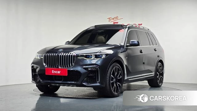 BMW X7 (G07) 2022 Серый из Кореи