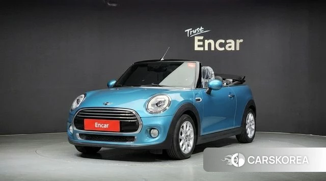 Mini Cooper Convertible 2018 Синий из Кореи