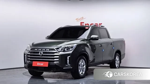 Ssangyong The New Rexton Sports Cannes 2023 Темно-зеленый из Кореи