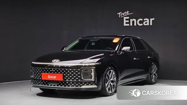 Hyundai Grandeur Hybrid (GN7) 2023 Черный из Кореи