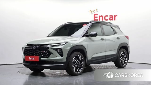 Chevrolet (GM Daewoo) The New Trail Blazer 2023 Зеленый из Кореи