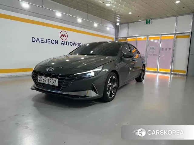 Hyundai Avante (CN7) 2021 Серый из Кореи