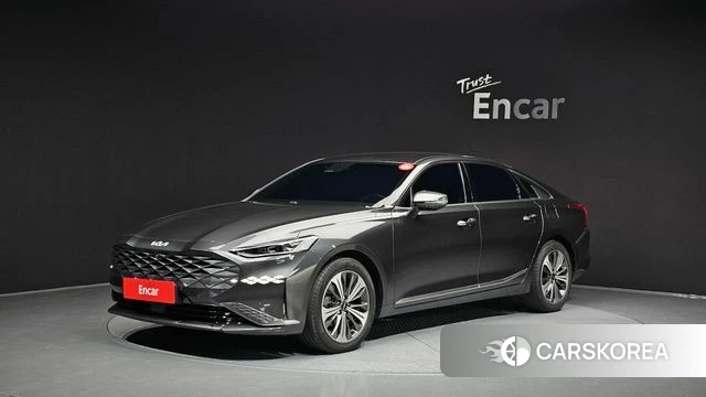 Kia K8 Hybrid 2021 Черный из Кореи