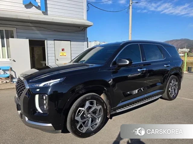Hyundai Palisade 2021 Черный из Кореи