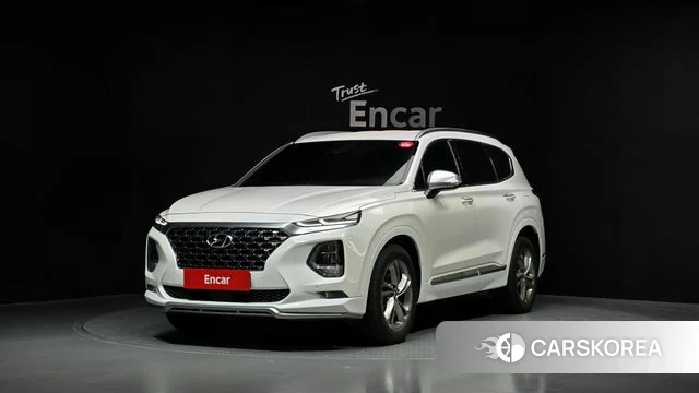 Hyundai Santa Fe TM 2019 Белый из Кореи